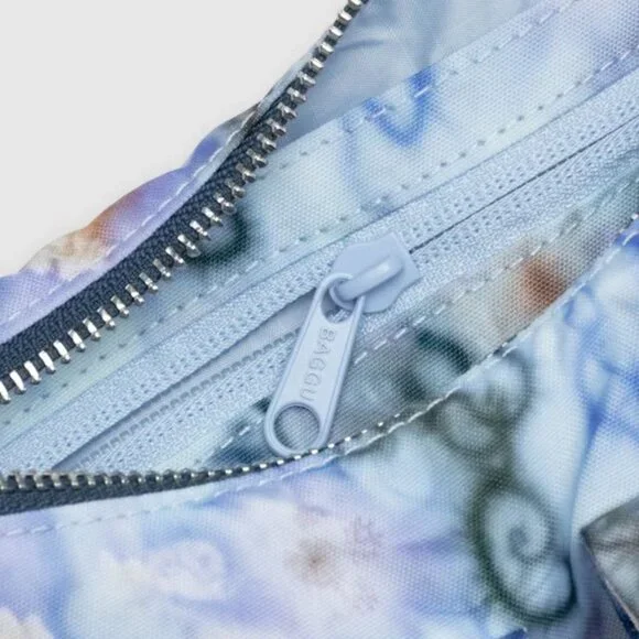 BAGGU x Collina Strada - NWT Cargo Shoulder Bag - Blue Thorns - Picture 6 of 7